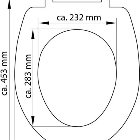 WC82374 méretek WC82374 méretek